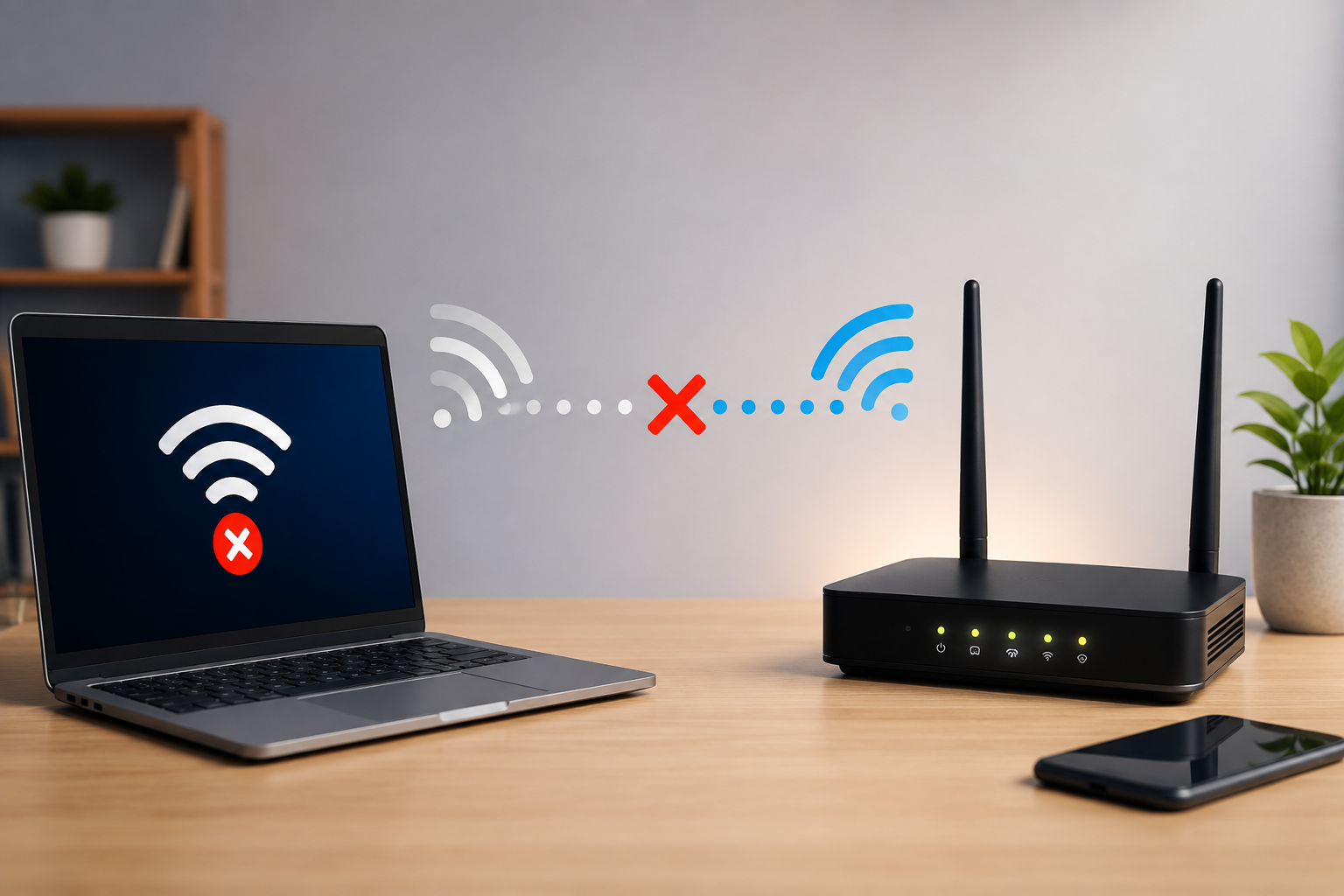 قطع و وصل شدن مداوم اینترنت و مشکل اتصال Wi-Fi